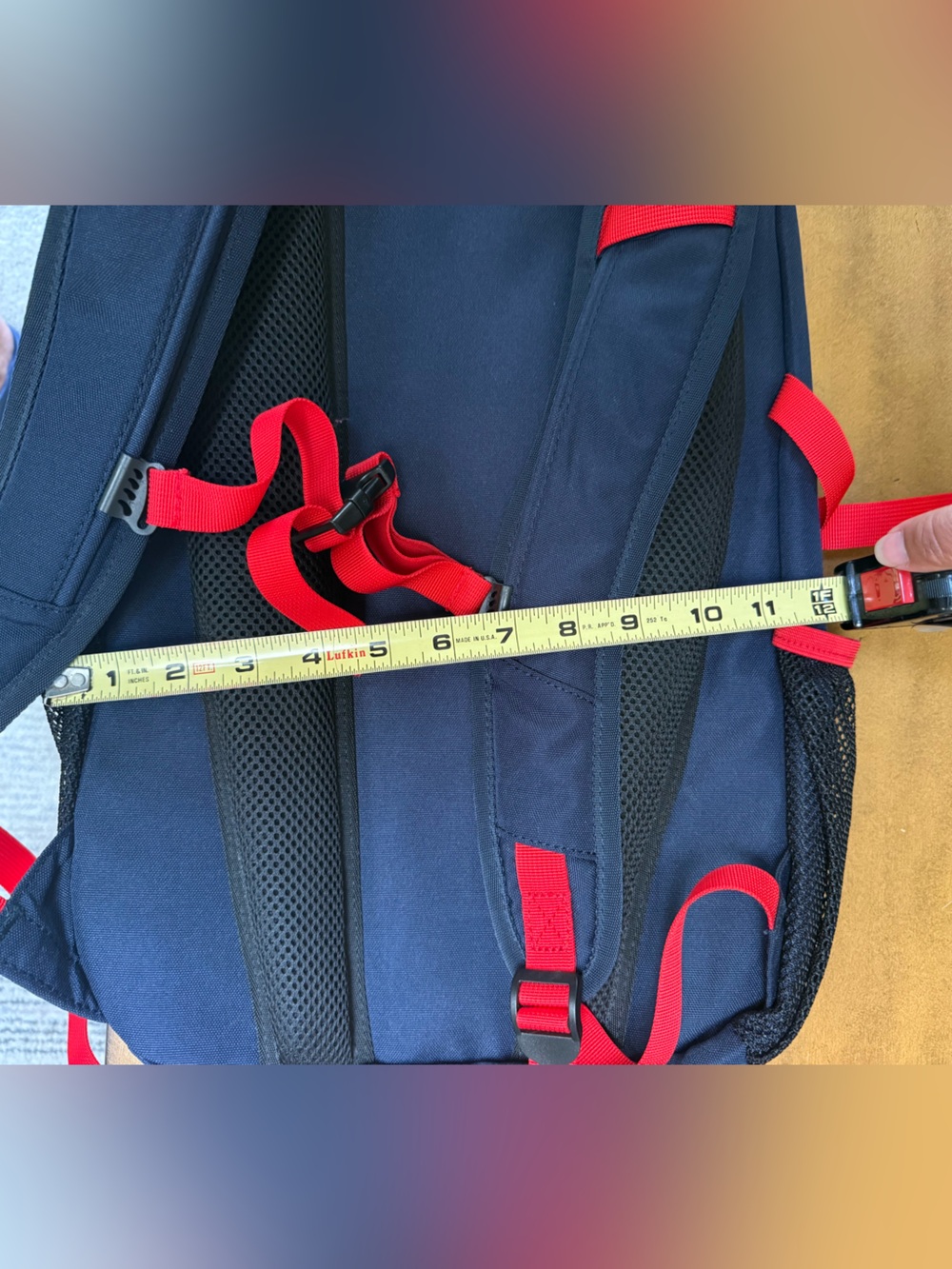 Helly Hansen Yacht Club Navy and Red Logo Backpack - Airbus / TSI/ HH - Picture 11 of 11